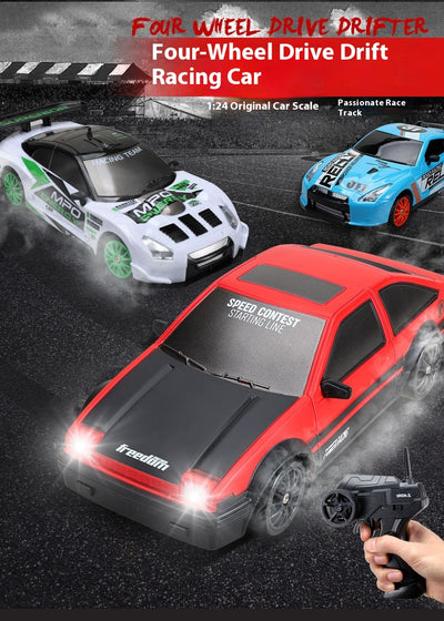 Auto de Carreras Drift Teledirigido 4x4 Recargable para Niños - Image 15