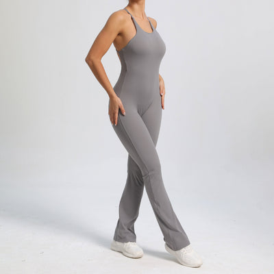 Jumpsuit Deportivo de Alta Intensidad con Tirantes Ajustables para Yoga - Image 2