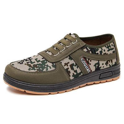 Botas de Seguridad Laboral Camuflaje Canvas - Suela Reforzada - Image 9