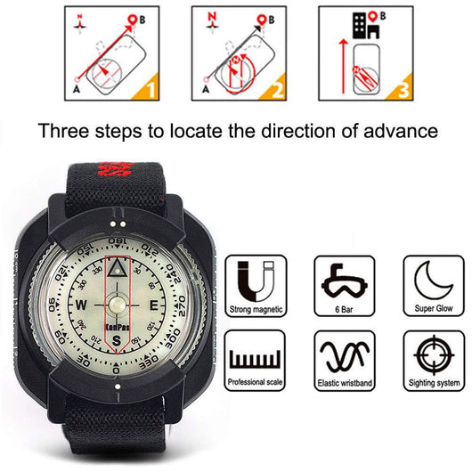Reloj Brújula Deportivo para Actividades al Aire Libre - Image 3