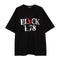 Playera Casual con Estampado de Letras para Hombre