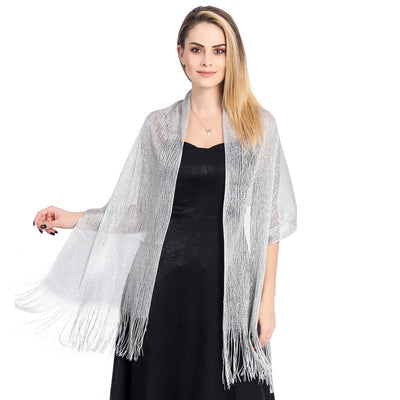 Chal Lurex Elegante para Bodas, Eventos y Fiestas de Noche - Image 4