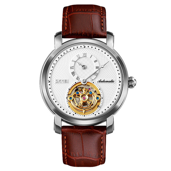 Reloj Automático Mecánico para Hombre con Corona de Cebolla
