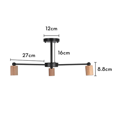 Lámpara LED de Techo Minimalista para Dormitorio y Sala - Image 9
