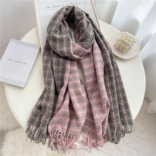 Bufanda de Cachemira para Mujer - Perfecta para Otoño e Invierno - Image 6
