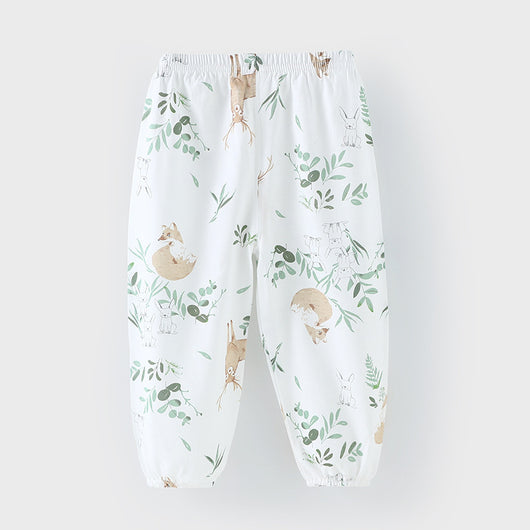 Pantalones Anti Mosquito para Bebé - Algodón Ligero Verano con Puños Ajustables - Image 3