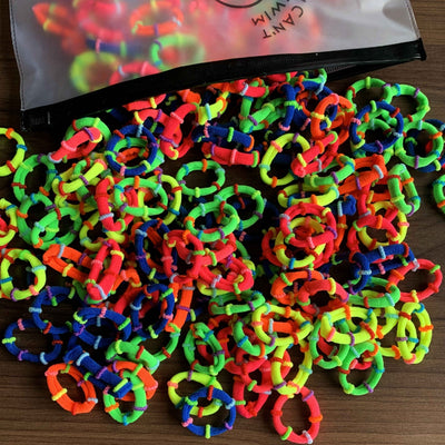 Set de 100 Bandas Elásticas Infantiles sin Tirones - Colores Pastel Suave - Image 66
