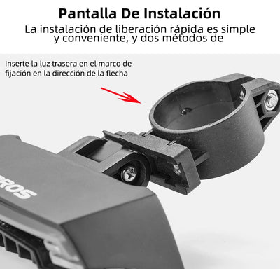 Luz Trasera LED Inteligente con Control Remoto para Bicicleta - Image 16