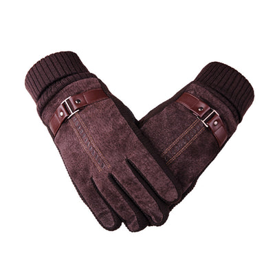 Guantes de Terciopelo a Prueba de Viento para Pantalla Táctil - Image 7