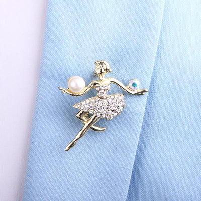 Broche Bailarina Brillante con Cristales - Image 12