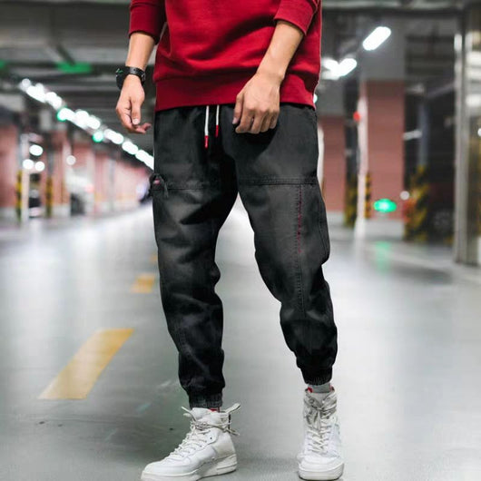 Pantalones Harem Jeans Sueltos Efecto Lavado - Image 15