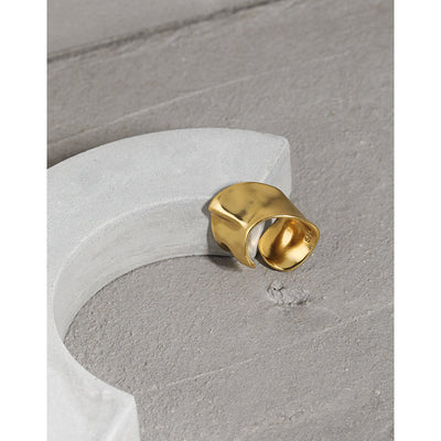 Aretes de Plata Esterlina Irregulares Audaces para Mujer - Image 6