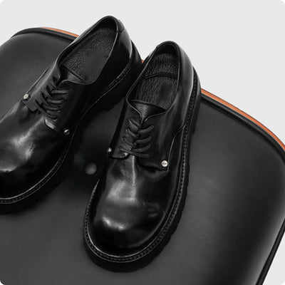 Zapatos Casuales de Cuero para Hombre con Suela Reforzada - Image 8