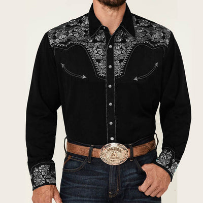Camisa Casual de Manga Larga con Estampado 3D - Image 15