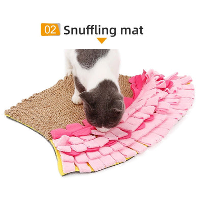Manta Interactiva de Yute para Gatos con Juego de Olfato - Image 12
