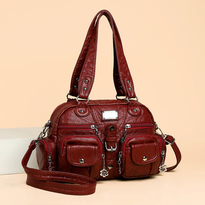 Bolso Mensajero Retro Vintage Estilo Europeo Americano para Mujer - Image 2