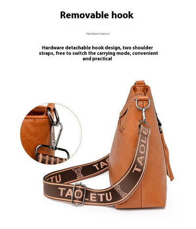Bolso Retro de Cuero para Mujer - Bandolera Estilo Vintage - Image 17