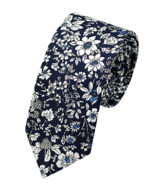 Corbata de Algodón con Estampado Moderno para Hombre - Image 10