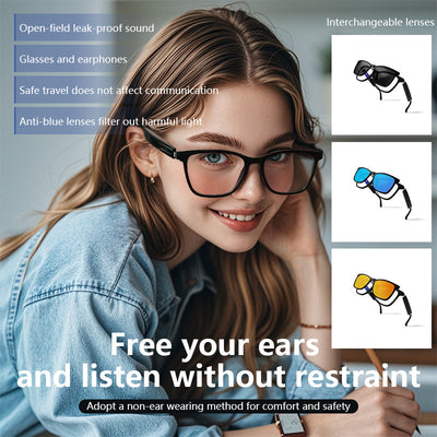 Gafas Bluetooth con Lentes Bloqueadores de Luz Azul - Image 4
