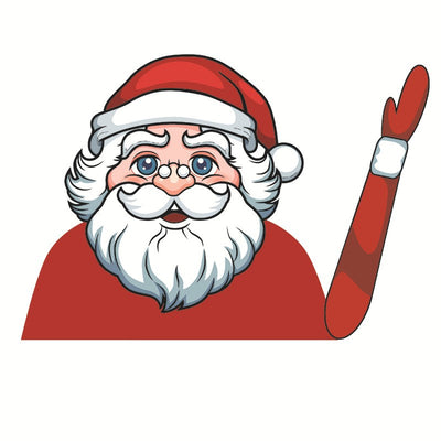 Adhesivo Navideño Santa para Limpiaparabrisas - Image 14