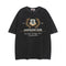Camiseta Masculina Punk com Estampa de Letras