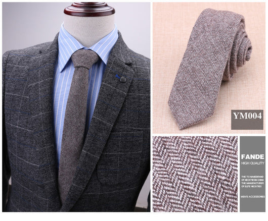 Corbata de Lana 6cm - Elegancia Casual Moderna - Image 5