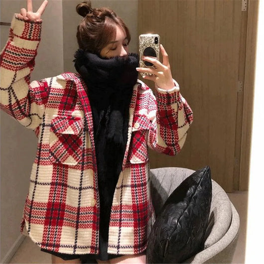 Abrigo de Lana para Mujer Otoño e Invierno - Image 12