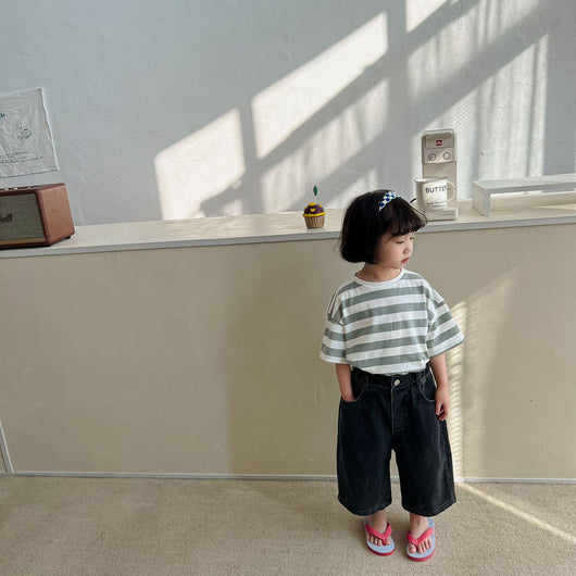 Pantalones Vaqueros Niña Cintura Ancha Estilo Moderno - Image 30