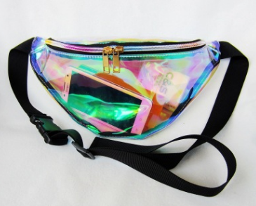 Bolsa Transparente Láser para Cintura - Bolsa Deportiva Multifuncional para Mujer - Image 3