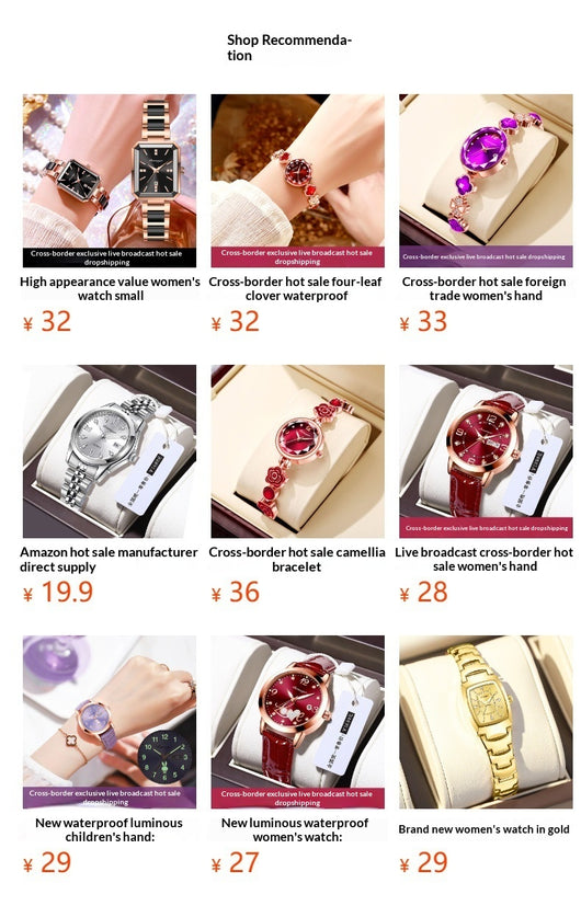 Reloj Elegante para Mujer Cerámica Resistente al Agua Diseño Minimalista - Image 20