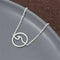 Silver Wave White bracelet