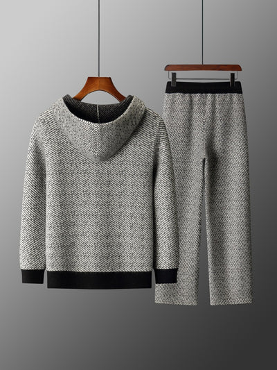 Cardigan Hoodie Casual para Hombre - Conjunto Versátil - Image 17