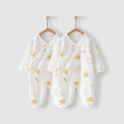 Pijama Enterizo Bebé Algodón Cuatro Estaciones - Romper Recién Nacido Otoño - Image 4