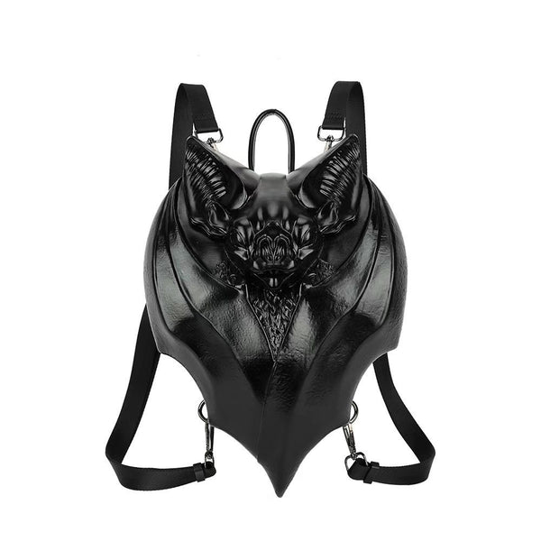 Bolsa de Pecho Gótica con Diseño de Murciélago