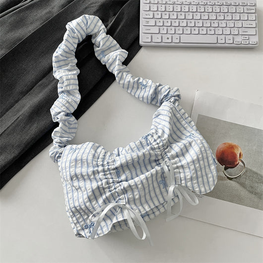 Bolso de Hombro Plisado con Solapa para Mujer - Image 6