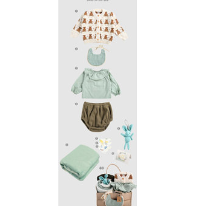 Mameluco Estampado Huevo Frito Luna Llena - Regalo Premium para Bebé