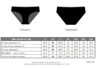 Pantalones Menstruales de 4 Capas Antiescapes Dermatológicos - Image 9