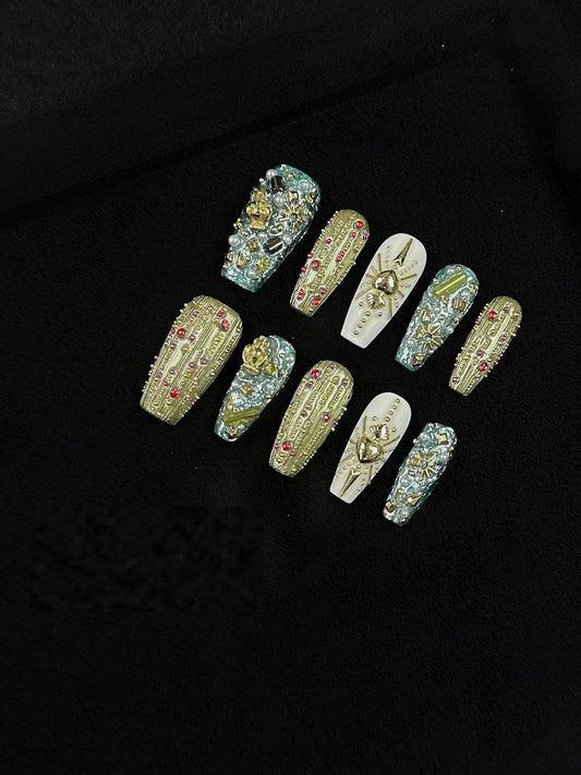 Lágrimas de Poseidón - Manicura Avanzada de Personalidad Nicho - Image 2