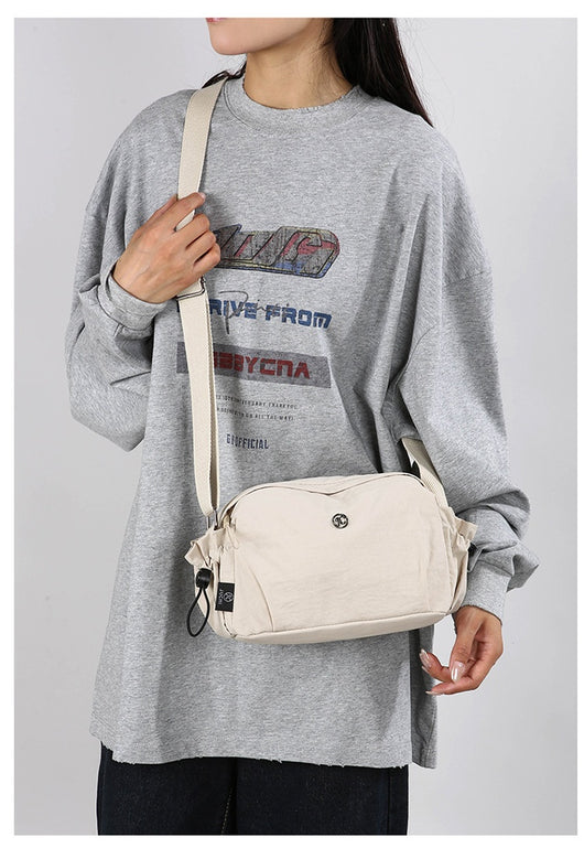 Bolso Bandolera Multicompartimento Nylon Ligero para Mujer - Viajes y Uso Diario - Image 15