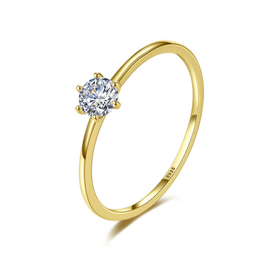 Anillo de Plata 925 Estrella del Viento con Circón para Dedo Índice - Image 2