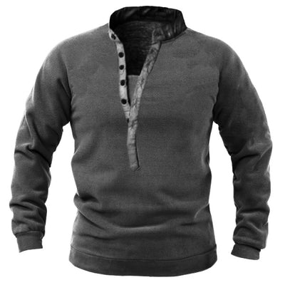 Camisa Henley Térmica para Hombre - Transpirable y Abrigada - Image 5