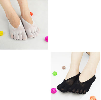 Calcetines Ultradelgados de Dedos Separados para Mujer - Diseño Minimalista Cuatro Estaciones - Image 15