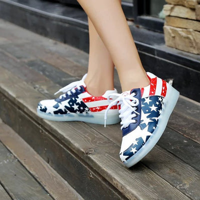Zapatillas Luminosas para Parejas con Carga USB - Image 12