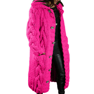 Cardigan Talla Grande para Mujer con Estilo Europeo y Americano - Image 10