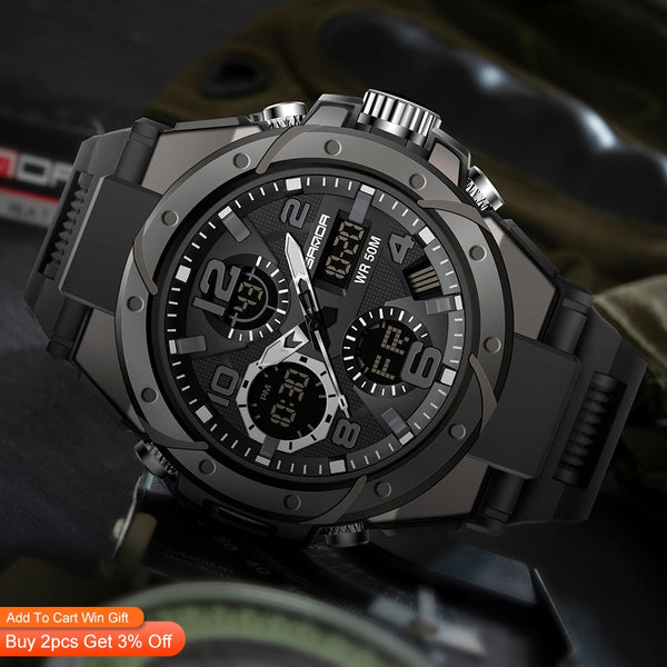 Reloj Deportivo Militar de Lujo SANAD para Hombre