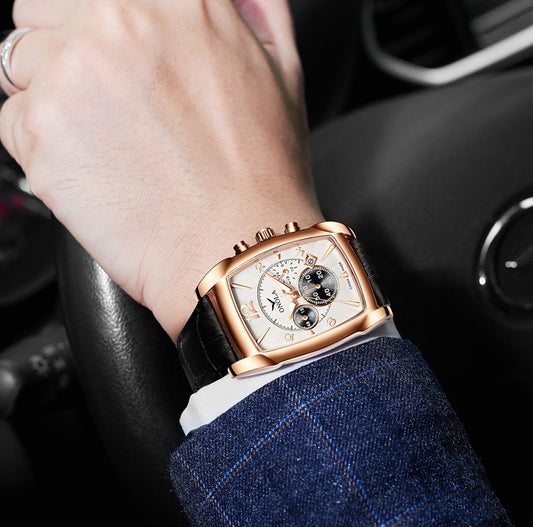 Reloj de Cuarzo Multifuncional Elegante para Hombre - Image 2
