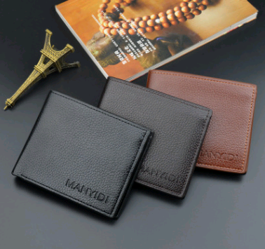 Billetera Corta para Hombre con Licencia de Conducir - Patrón Texturizado y Diseño Delgado - Image 4