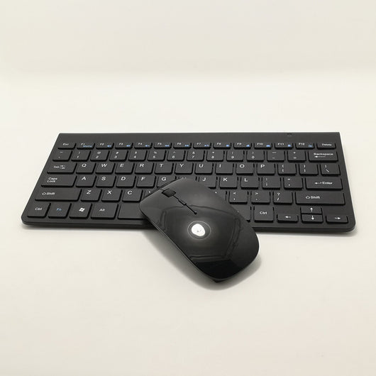 Kit Inalámbrico Compacto: Teclado Mini y Ratón USB Slim - Image 8