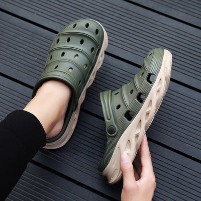 Sandalias Tipo Zueco para Hombre - Cerradas, Antideslizantes y Ultraligeras - Image 3