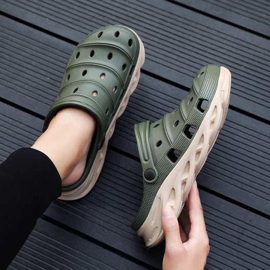 Sandalias Tipo Zueco para Hombre - Cerradas, Antideslizantes y Ultraligeras - Image 3